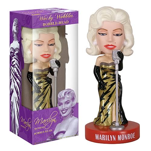 Marilyn Monroe Singer Bobble Head